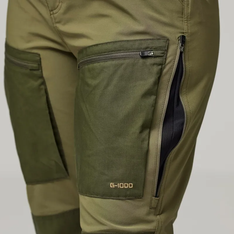 Fjallraven Keb Agile Trousers Womens in Port-7