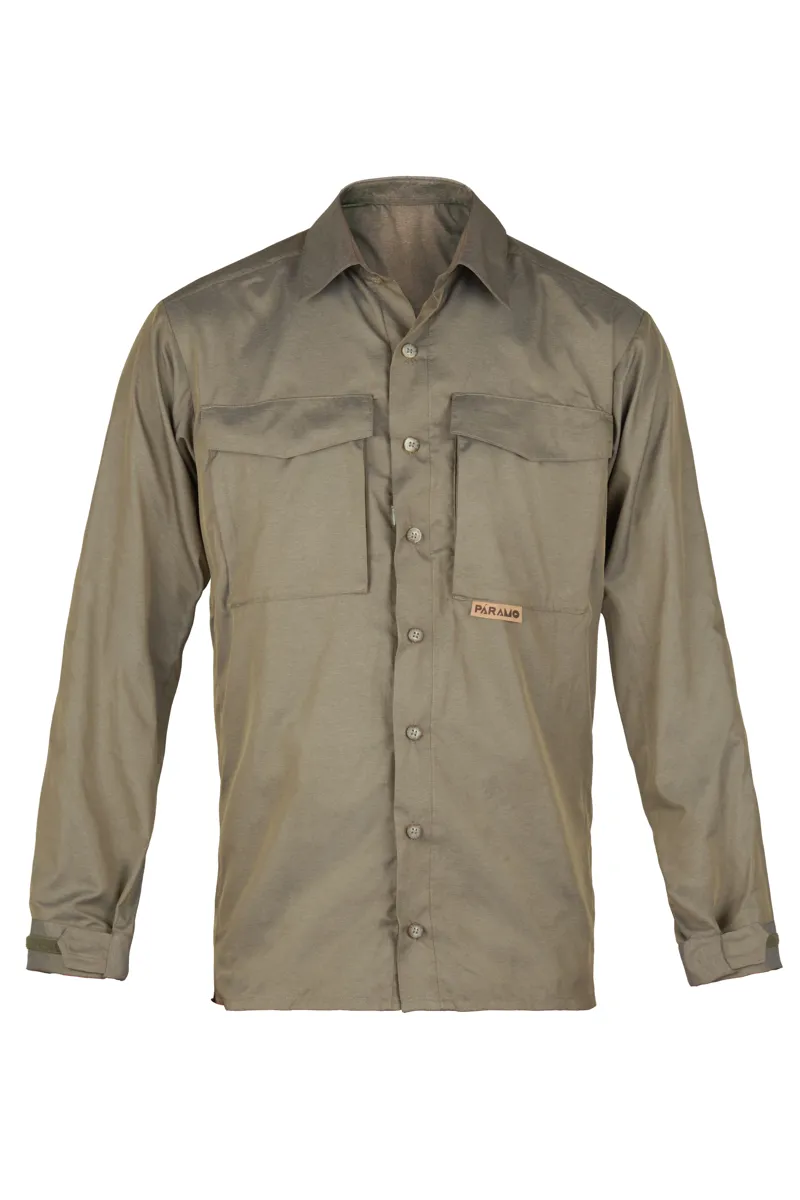 Paramo Katmai Light Long Sleeve Shirt Mens in Capers