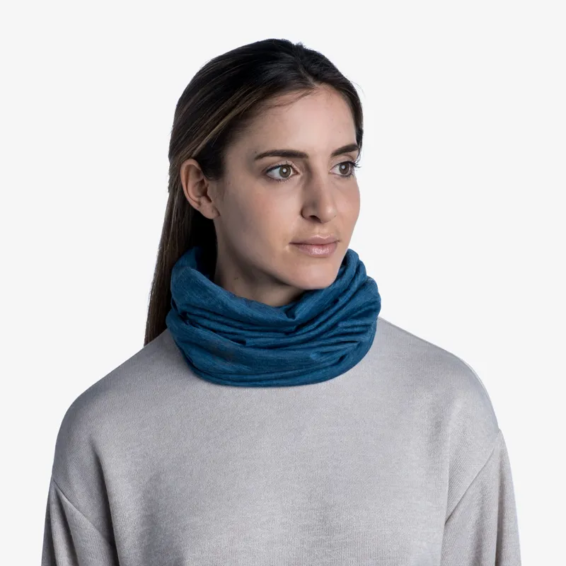 Buff Merino Lightweight in Solid Dustyblue-2