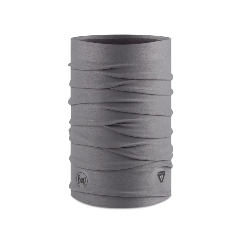 Buff Thermonet Neck Gaiter in Solid Grey Castlerock