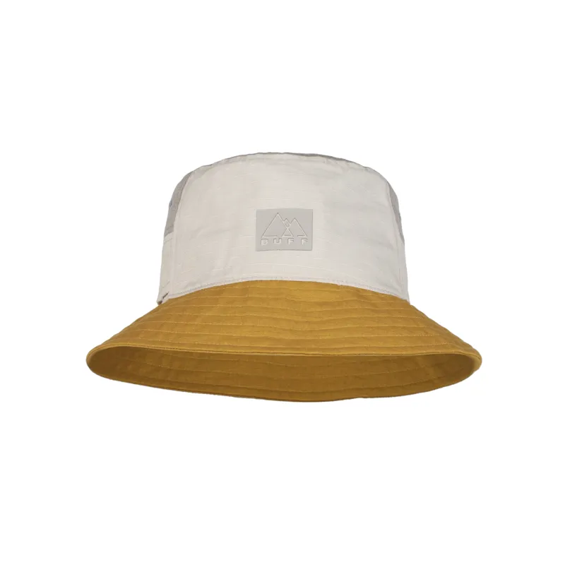 Buff Sun Bucket Hat in Ocher-1