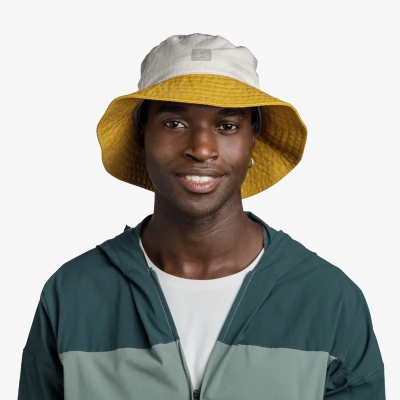 Buff Sun Bucket Hat in Ocher-4