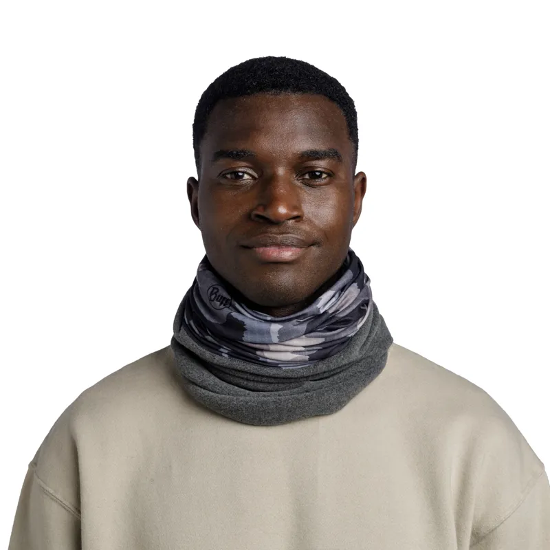 Buff Polar Neck Gaiter in Ropal Grey-3