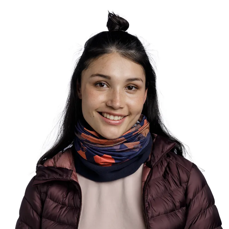 Buff Polar Neck Gaiter in Thioni Multi-3