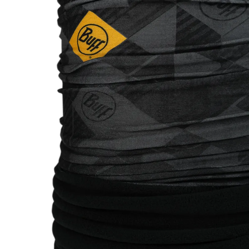 Buff Polar Neck Gaiter in Micor Graphite-2