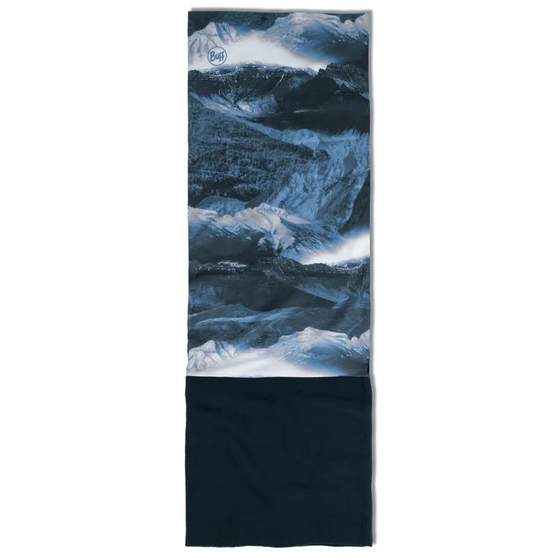 Buff Polar Neck Gaiter in Arin Blue-1