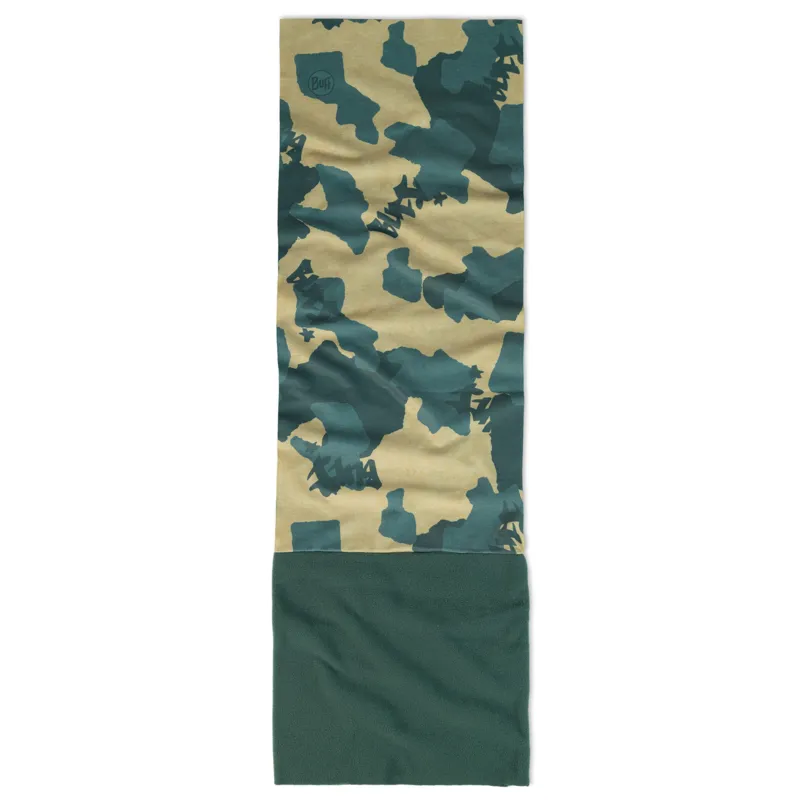 Buff Polar Neck Gaiter in Emre Silversage-1