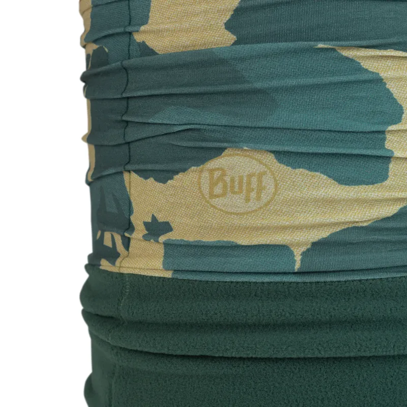 Buff Polar Neck Gaiter in Emre Silversage-2