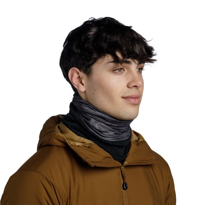 Buff Polar Neck Gaiter in Rabey Grey-3