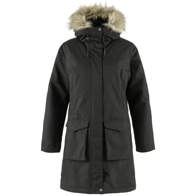 Fjallraven Nuuk Lite Parka Womens in Black