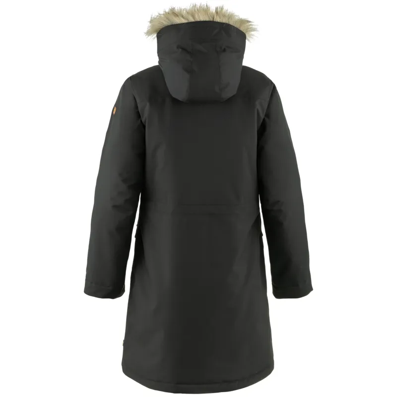 Fjallraven Nuuk Lite Parka Womens in Black-1