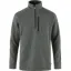 Fjallraven Ovik Fleece Half Zip Mens in Dark Grey