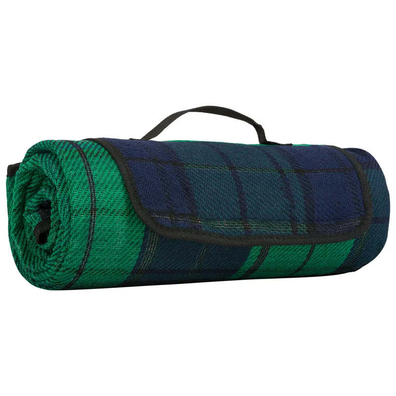 Highlander Picnic Blanket in Midnight Glen
