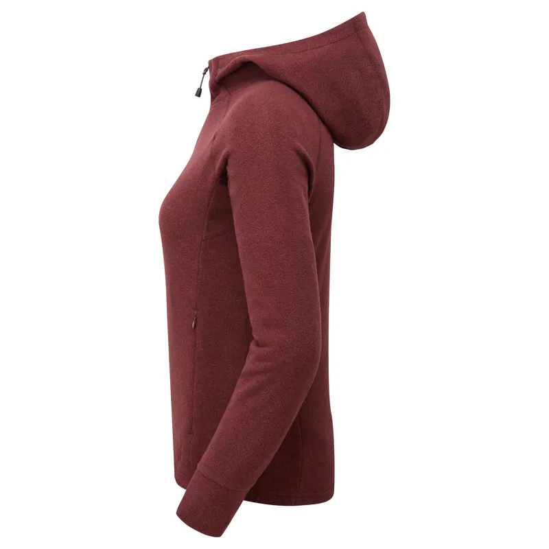 Sprayway Clee Hoody Womens in Tempranillo-2