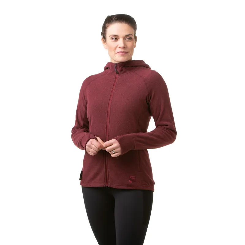 Sprayway Clee Hoody Womens in Tempranillo-6