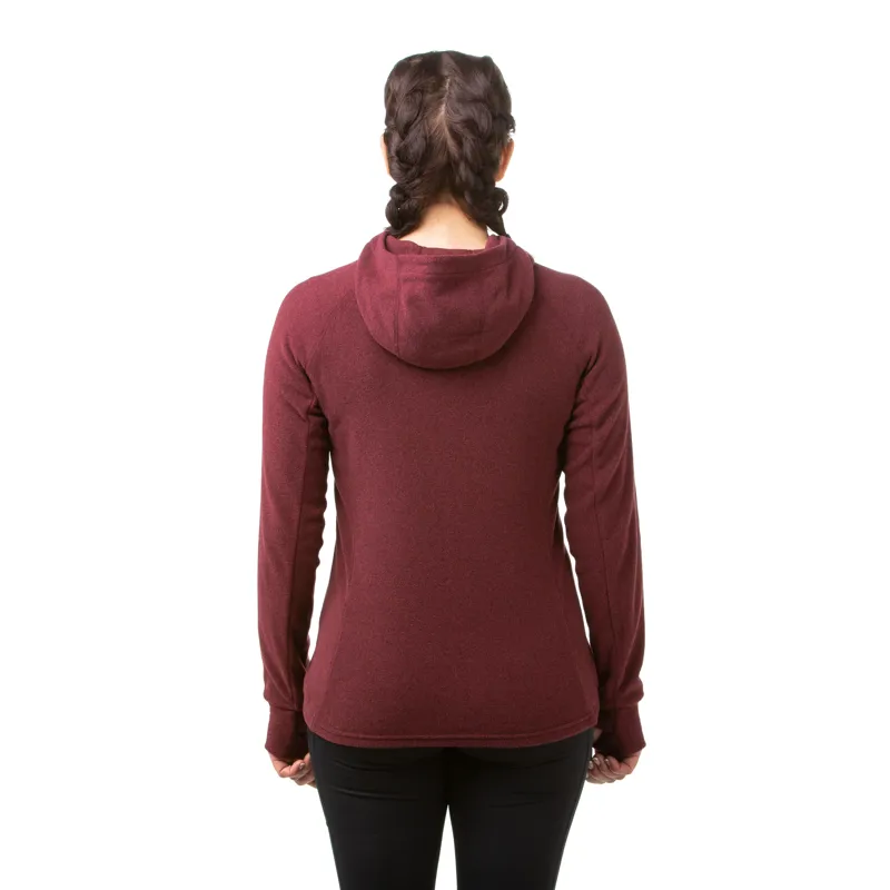 Sprayway Clee Hoody Womens in Tempranillo-7