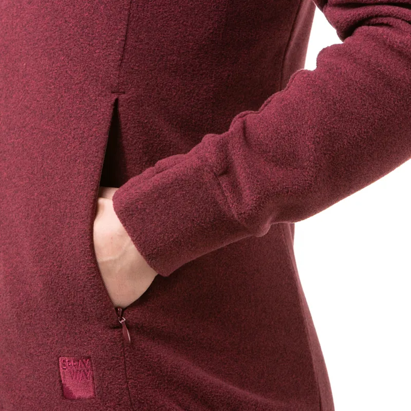 Sprayway Clee Hoody Womens in Tempranillo-5