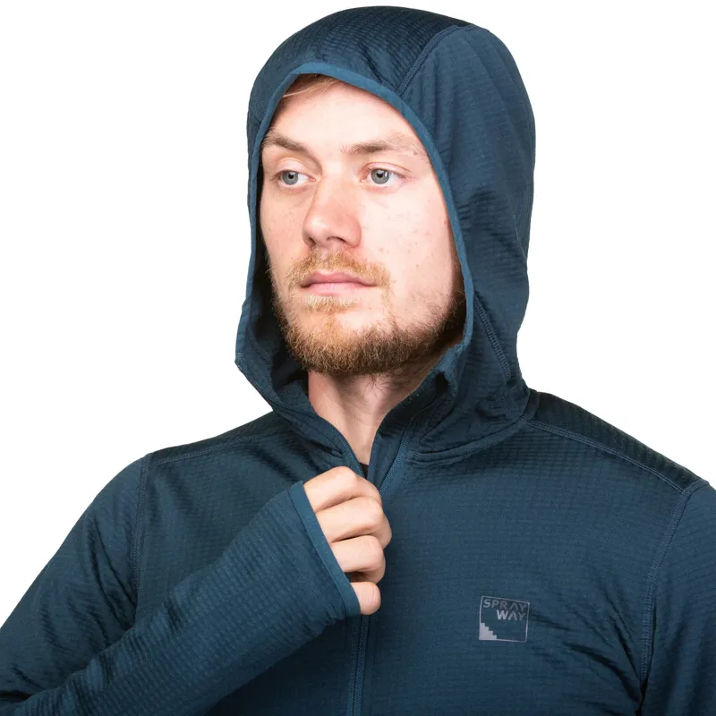 Sprayway Dornie Hoody Mens in Marine Blue-2