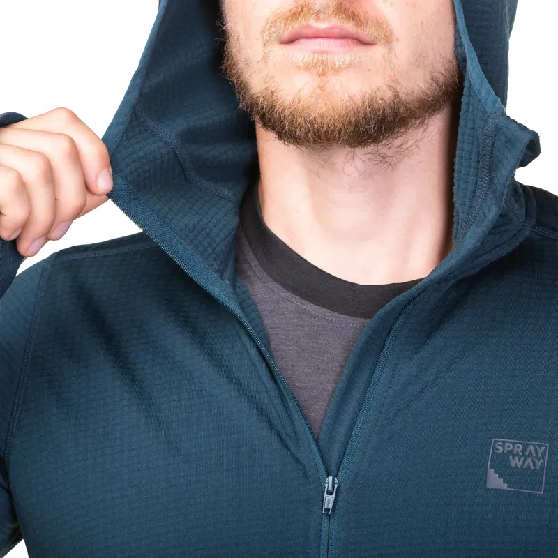 Sprayway Dornie Hoody Mens in Marine Blue-3