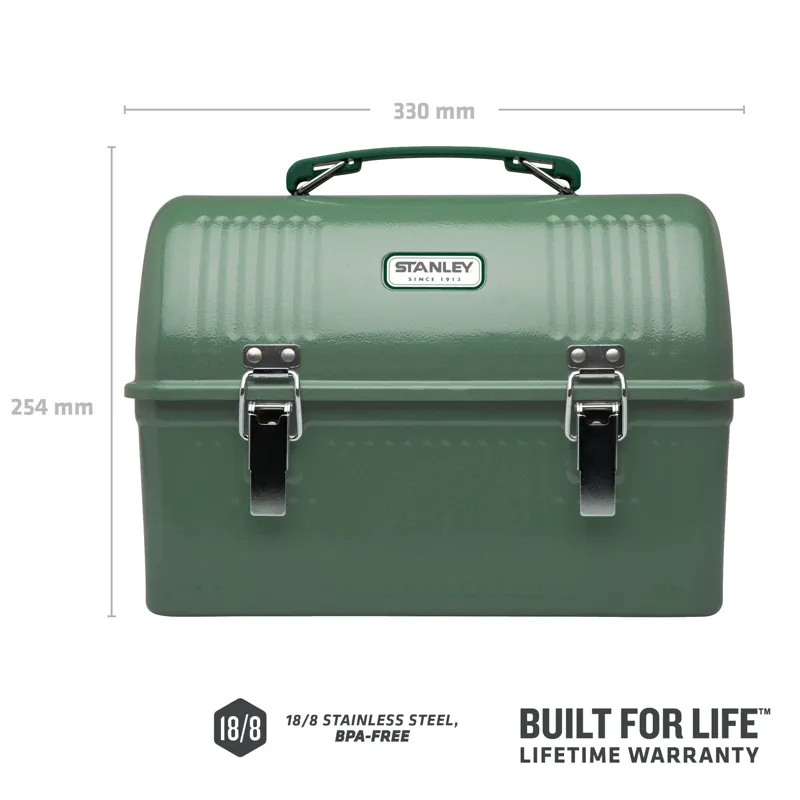 Stanley Classic Legendary Lunch Box 9.5L in Hammertone Green-3