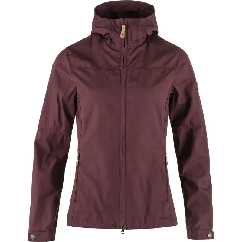 Fjallraven Stina Jacket Womens in Port
