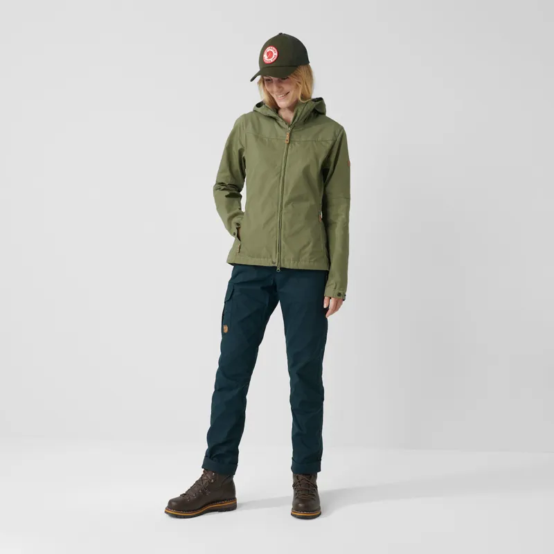 Fjallraven Stina Jacket Womens in Port-2