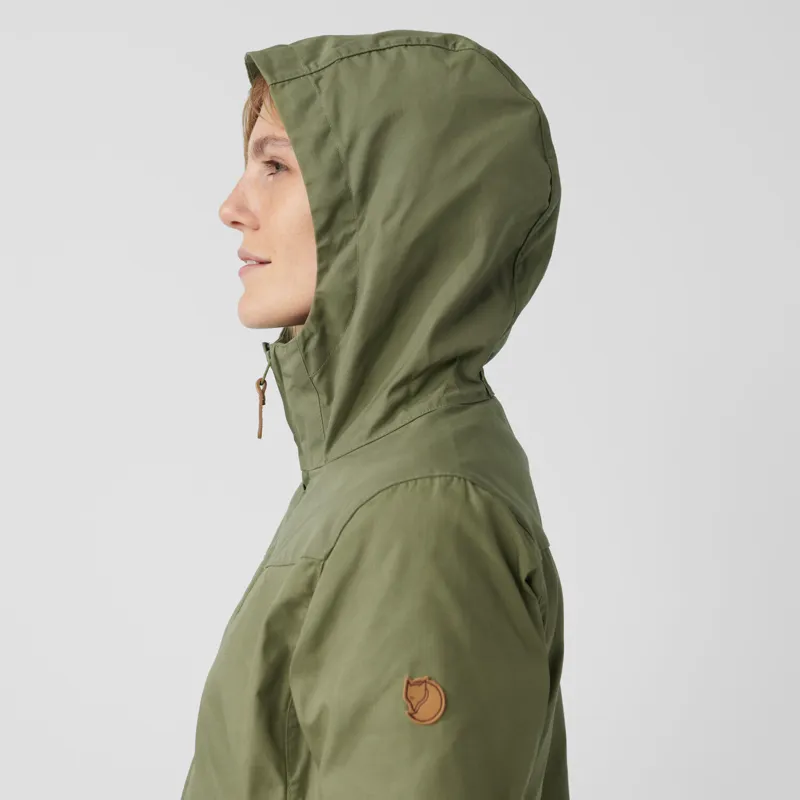 Fjallraven Stina Jacket Womens in Port-5