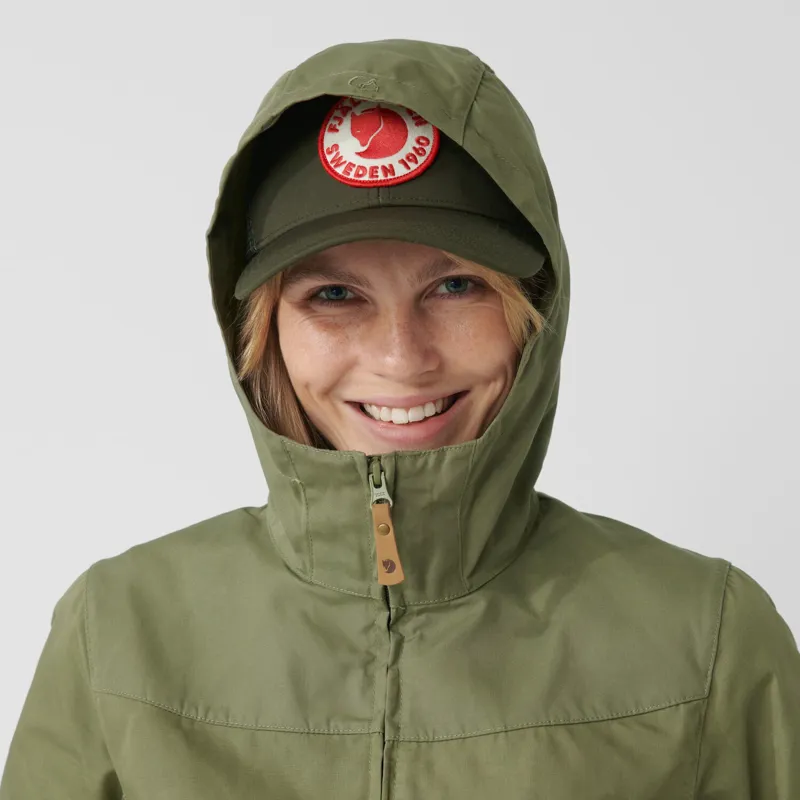 Fjallraven Stina Jacket Womens in Port-6