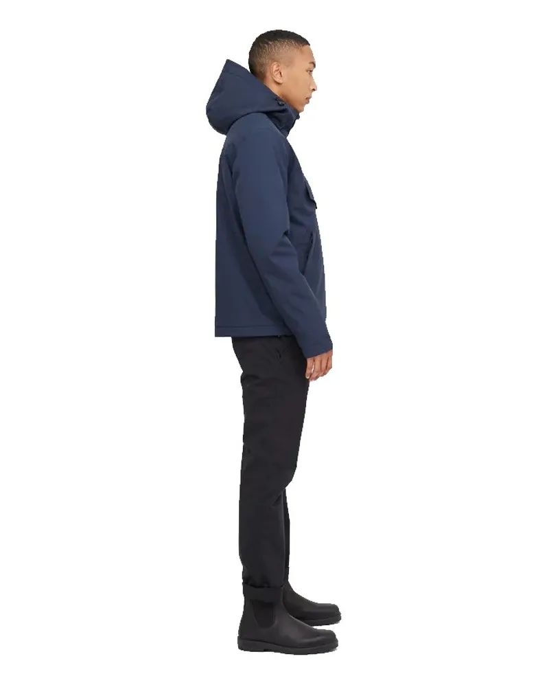 Tentree Cloud Shell Anorak Mens in Midnight Blue - Large-5