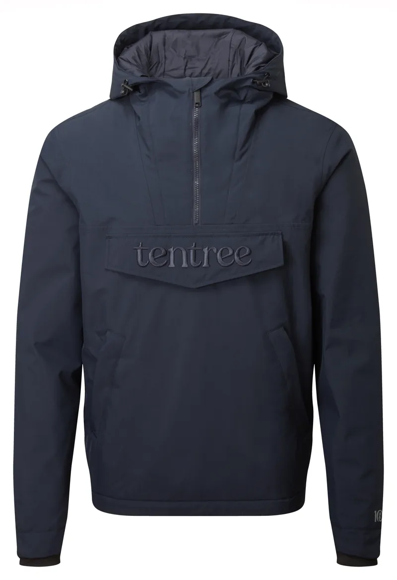 Tentree Cloud Shell Anorak Mens in Midnight Blue - Large