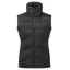 Tentree Cloud Shell Puffer Vest Womens in Meteorite Black