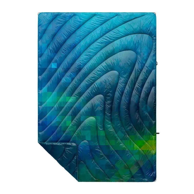 Rumpl Original Puffy Blanket in Pixelfetti Cool