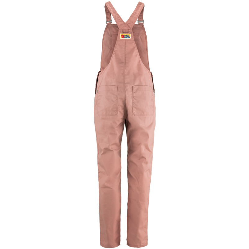 Fjallraven Vardag Dungaree Trousers Womens in Dusty Rose-1