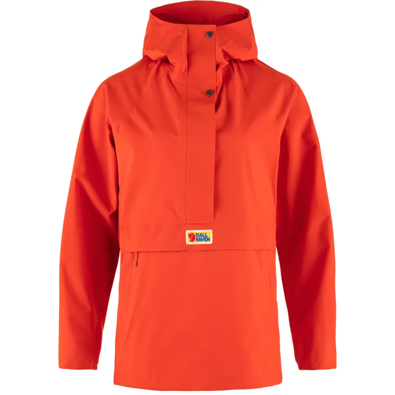 Fjallraven Vardag Hydratic Anorak Womens in Flame Orange