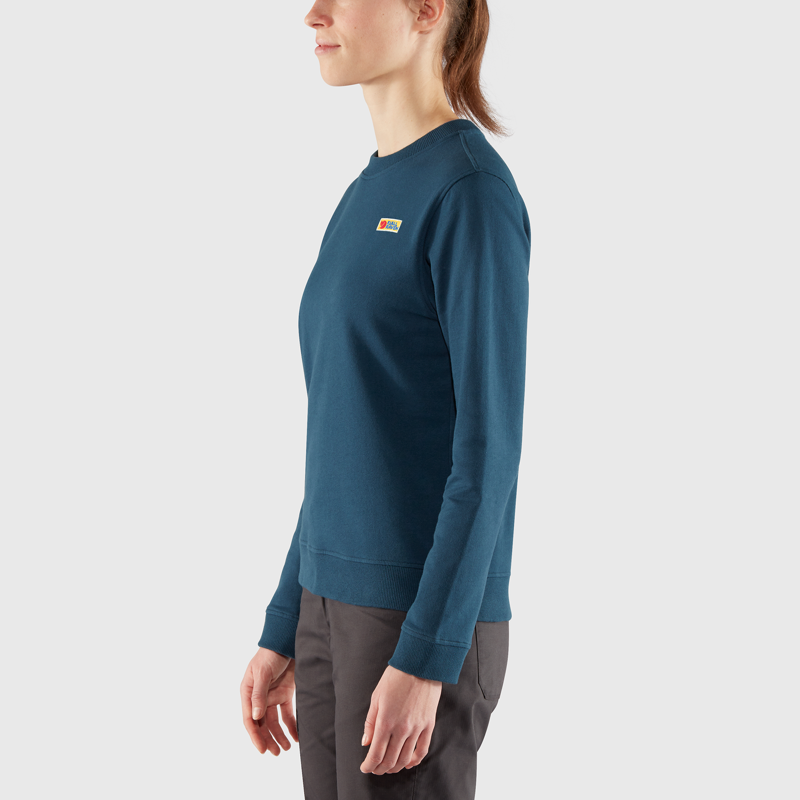 Fjallraven Vardag Sweater Womens in Misty Green-4