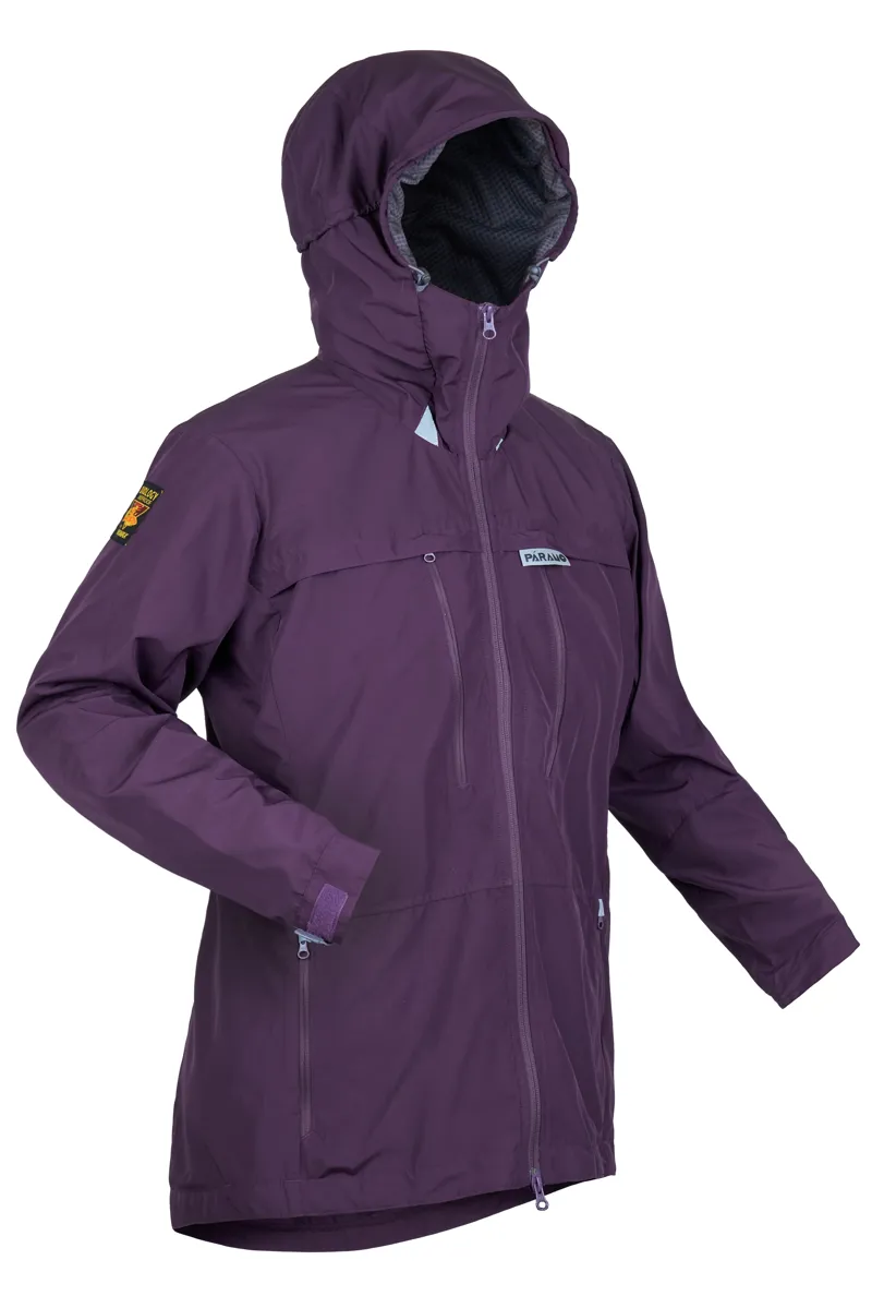 Paramo Bentu Womens Windproof Jacket in Elderberry-1