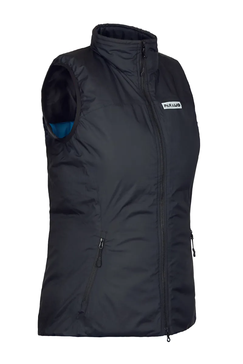 Paramo Torres Medio Gilet Womens in Black-1