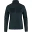 Fjallraven Abisko Lite Fleece Half Zip Womens in Dark Navy