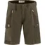 Fjallraven Abisko Shorts Mens in Dark Olive