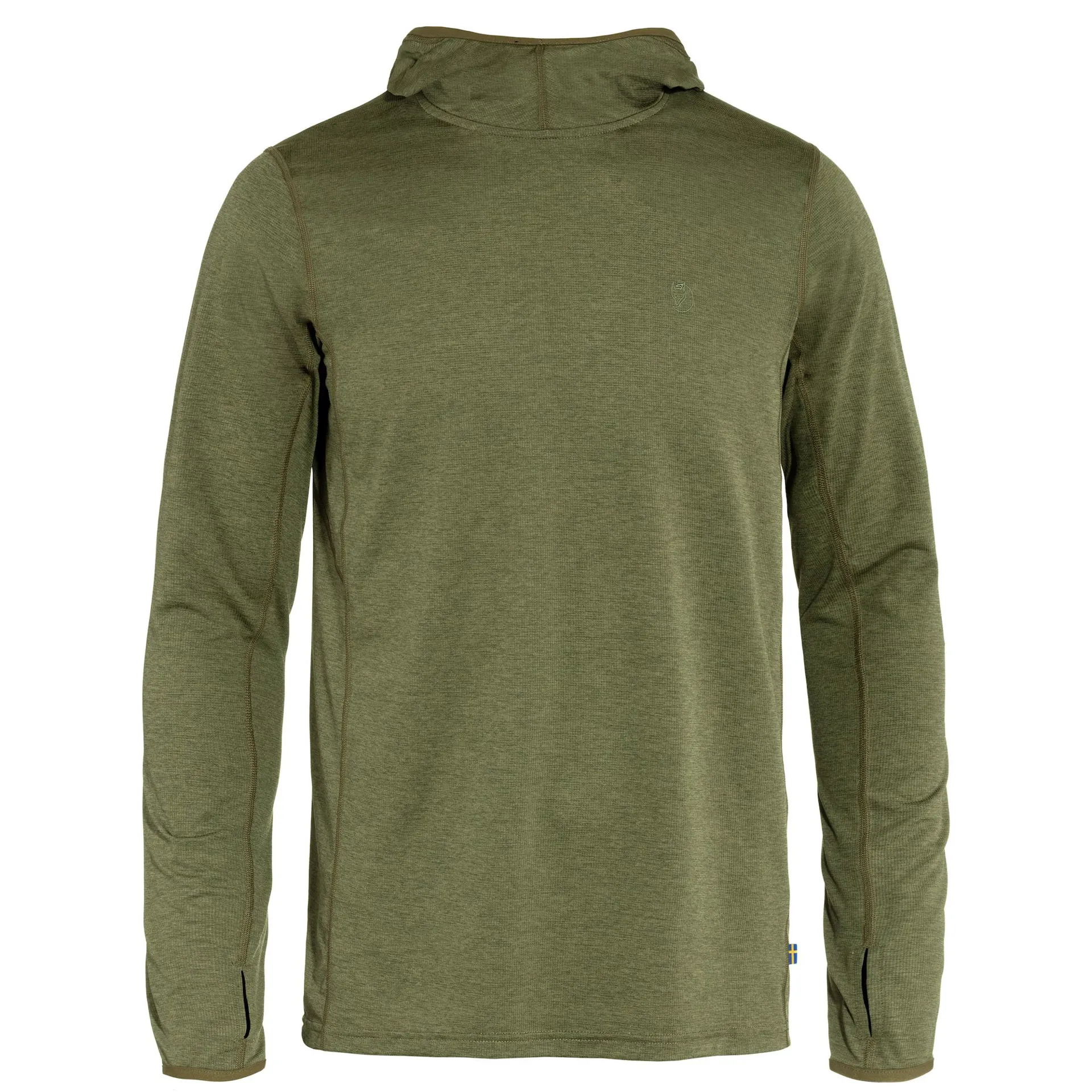 Fjallraven Abisko Sun Hoodie Mens in Green