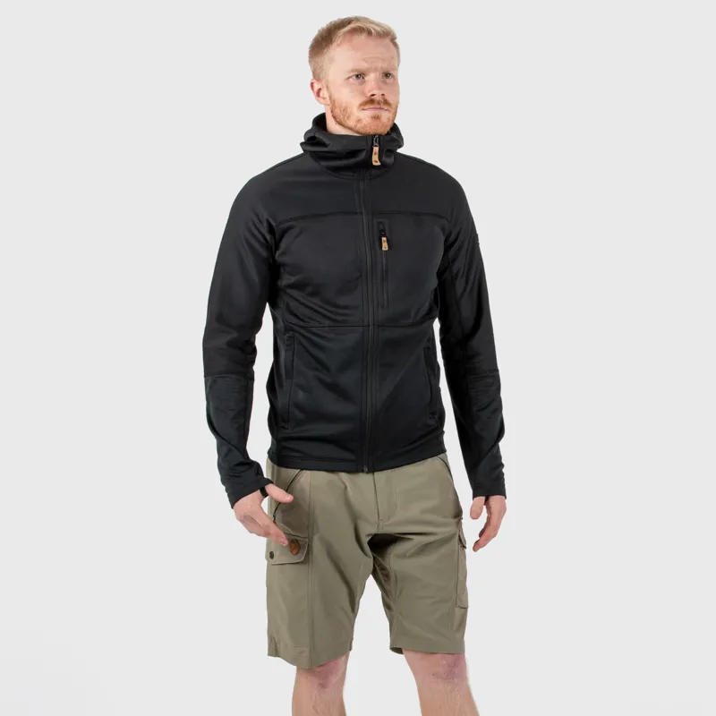 Fjallraven Abisko Trail Fleece Mens in Iron Grey-2