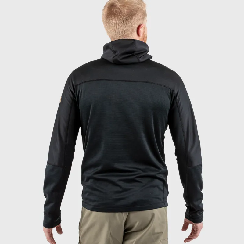 Fjallraven Abisko Trail Fleece Mens in Iron Grey-4