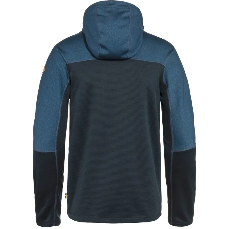 Fjallraven Abisko Trail Fleece Mens in Indigo Blue/Dark Navy-1