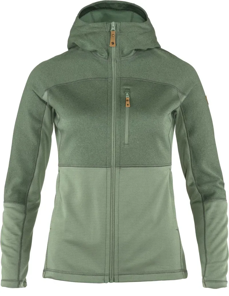 Fjallraven Women's Abisko Trail Fleece in Patina Green
