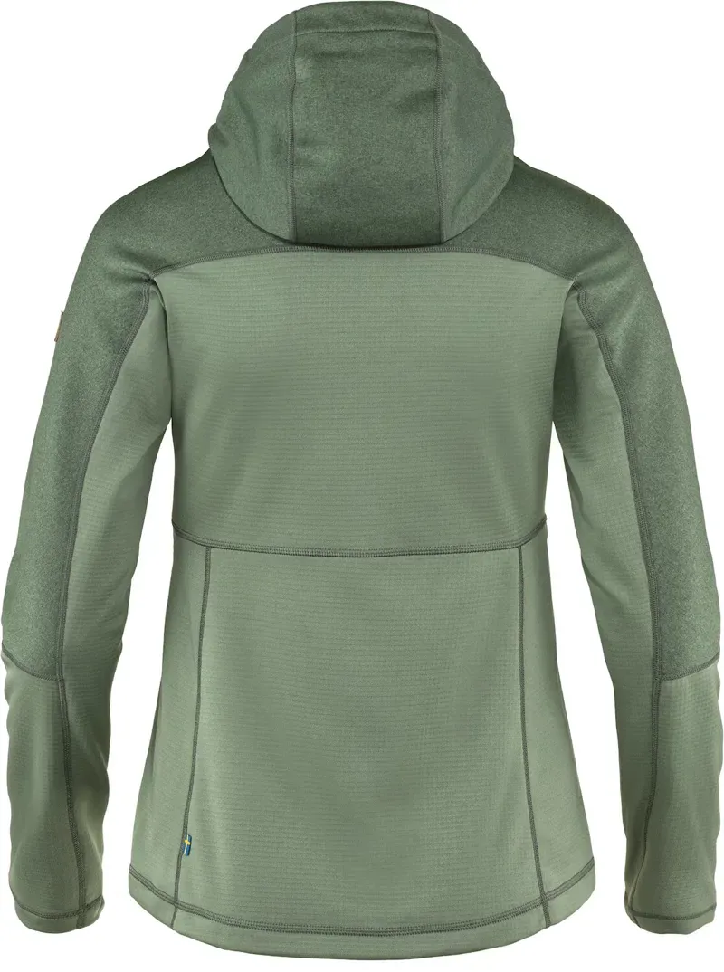 Fjallraven Women's Abisko Trail Fleece in Patina Green-1