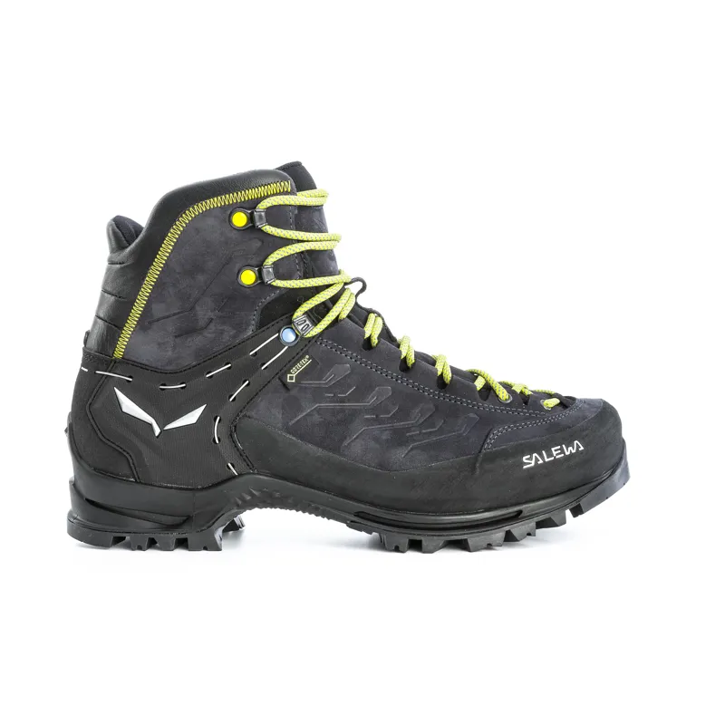 Salewa Rapace GTX Mens in Night Black/Kamille-7