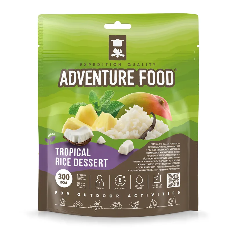 Adventure Food in Tropical Rice Dessert