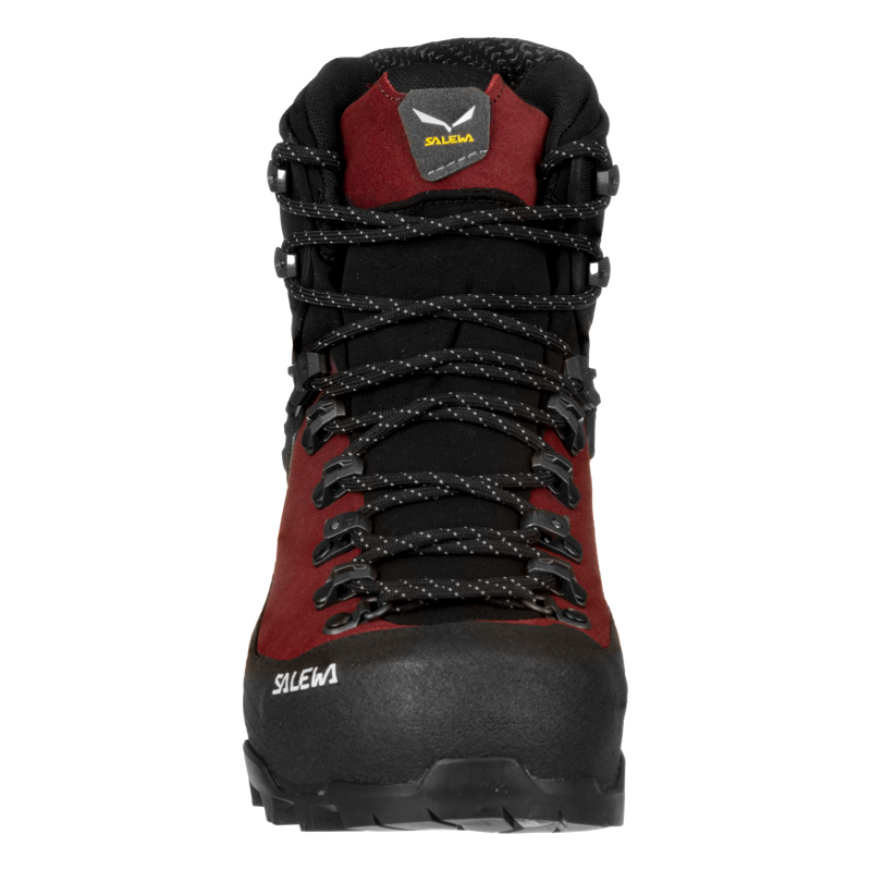 Salewa Ortles Ascent Mid GTX Boot Womens in Red Syrah/Black-3