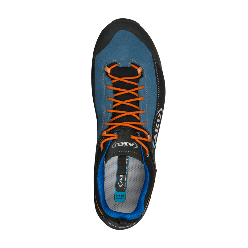 AKU Link GTX Hiking Shoe Mens in Blue/Orange-3