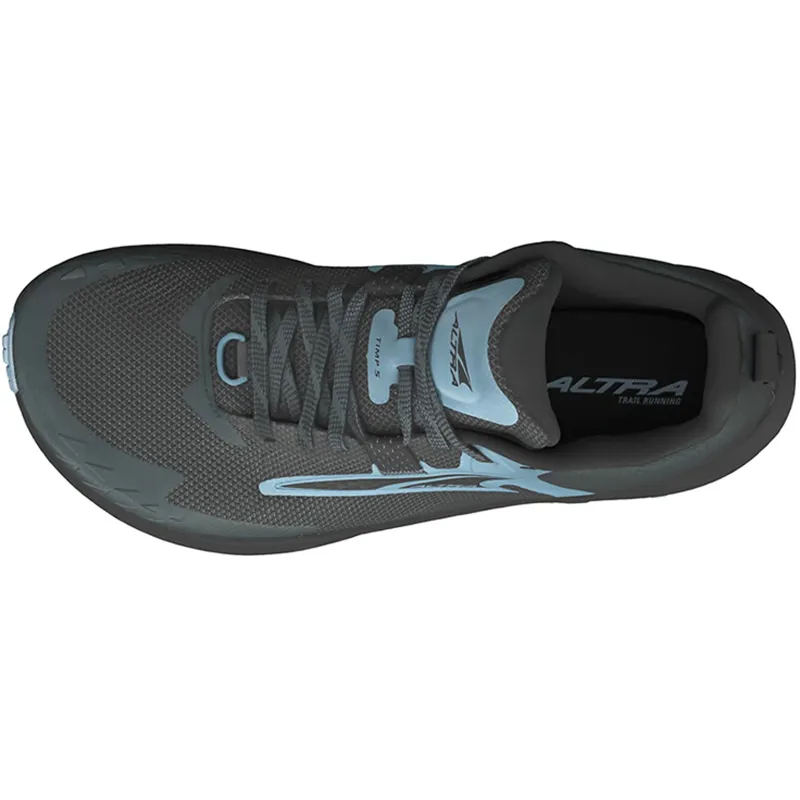 Altra Timp 5 Trail Running Shoe Womens in Black/Gray-3
